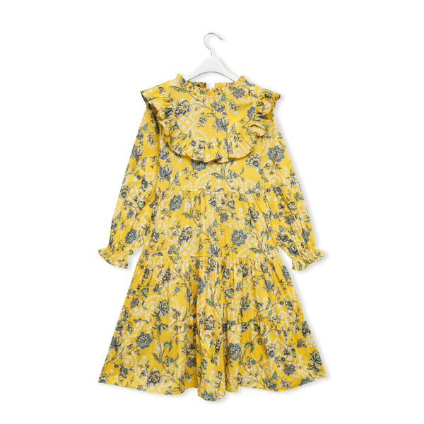 Yellow Lawn Dress